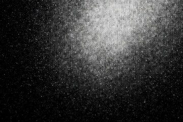 Obraz premium Grainy black & white gradient, abstract noise texture , graphic, grain