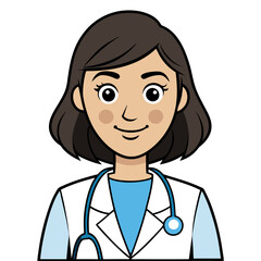 Fototapeta premium doctor with a stethoscope