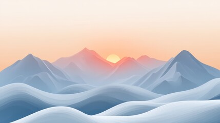 a realistic desert dunes landscape background.