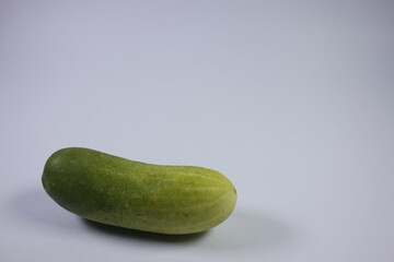 isolated photo of cucumber vegetables