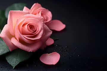 Fototapeta premium A vibrant and elegant Valentine’s Day wallpaper, banner and valentines themed background