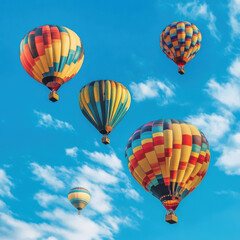 Obraz premium hot air balloon in flight
