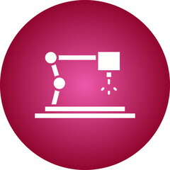 Machine icon single vector illustration