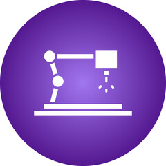 Machine icon single vector illustration
