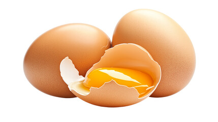 egg isolated on white background