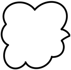 simple thought bubble