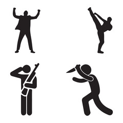 silhouette of a person