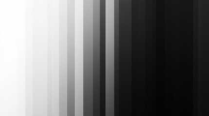 Obraz premium Abstract grayscale vertical stripes image, shades of gray and black background, monochromatic graphic design, modern texture for website or print