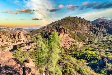 Pinnacles National Park in Monterey County, California.