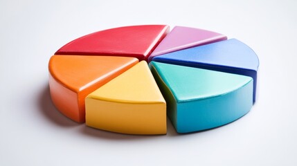 Fototapeta premium Circle division infographic set. Pie chart divided equal parts. Infographic wheel segment and fraction.