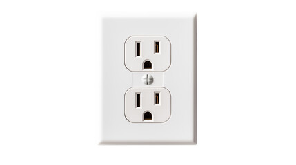 electrical outlet on a transparent background