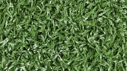 Obraz premium Fresh morning grass with a glossy finish, intricate textures, and natural light enhancing its vibrancy.