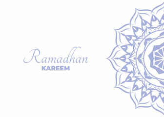 Ramadhan kareem poster design