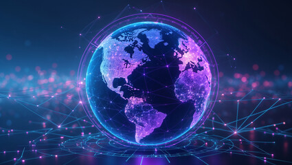 World Telecommunication and Information Society Day 2024: Modern Technology Banner Template with WiFi Icon for Celebration Cards