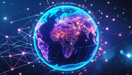 World Telecommunication and Information Society Day 2024: Modern Technology Banner Template with WiFi Icon for Celebration Cards