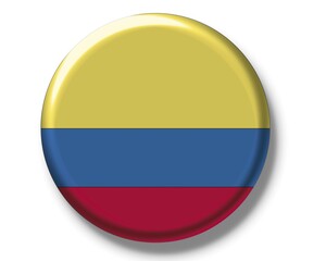 Button, flag of Ecuador