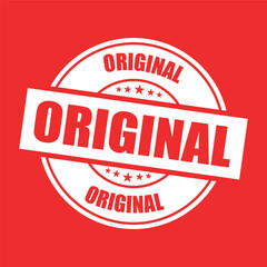 original stamp sign symbol vector flat icon