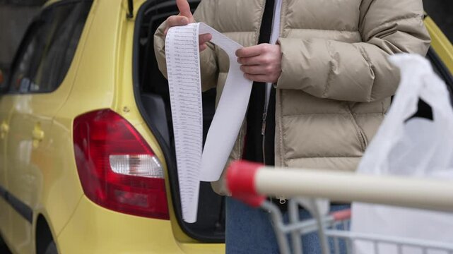 Supermarket shopping. Food inflation. Trips to the grocery store will cost consumers more and more as food inflation continues to rise