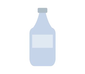Bottle icon illustrated in vector on white background
