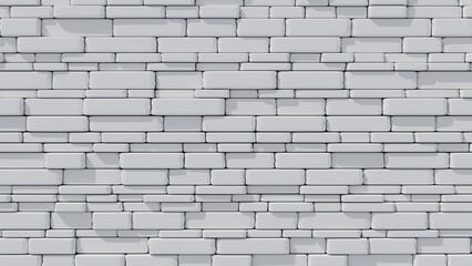 Visual representation of brick wall perfect for modern design concepts.