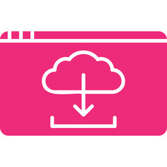 Download Webpage icon single vector illustration