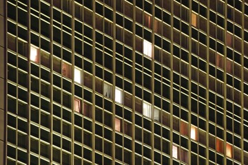 Facade of an multistorey building