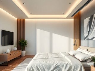 modern bedroom interior