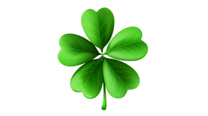 Four Leaf Clover Lucky Charm St Patricks Day Irish Symbol Good Fortune