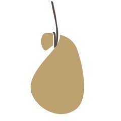 Smoked provola cheese, food illustration in vintage style