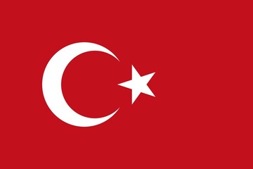 National Flag of Turkey