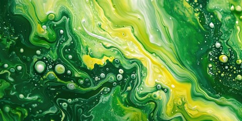 Vivid Abstract Swirl