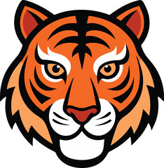 Tiger Head Vector