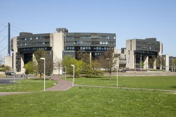 Fototapeta premium Parliament building, Düsseldorf, North Rhine-Westphalia, Germany, Europe