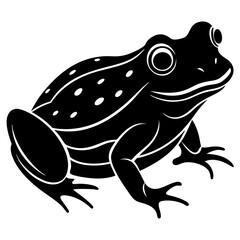 blibbertoad silhouette vector illustration 