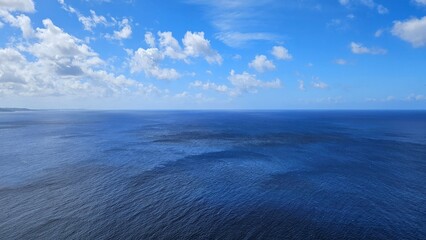 Obraz premium Beautiful Beach from Guam's Love Cliff Observatory