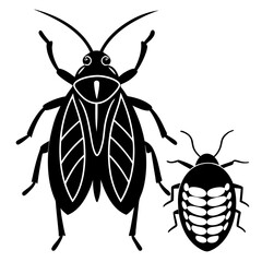 fwoompbug silhouette vector illustration 