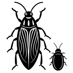 fwoompbug silhouette vector illustration 