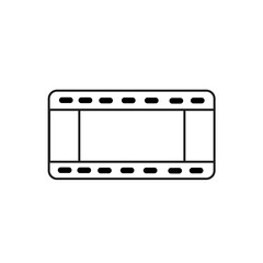 Filmstrip vector icon