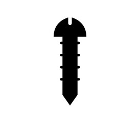 Fototapeta premium Screw icon illustrated in vector on white background