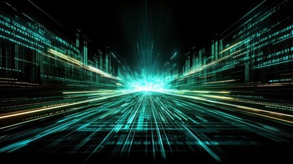 Futuristic digital abstract background design.