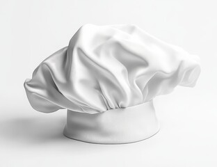 White chef hat isolated on white background. (2)