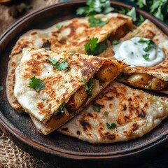 Bolani, Bolani Flatbread, Afghan Food