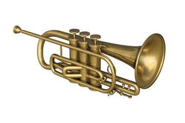 Obraz premium Cornet, 3D illustration