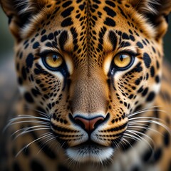 Obraz premium Stunning Leopard Staring into the Camera