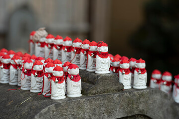 新井薬師の風景　小さなお地蔵様　東京都中野区