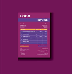 "Sleek and Modern Invoice Template – Perfect for Any Industry"
"Clean and Minimalist Invoice Design for Professional Use"
