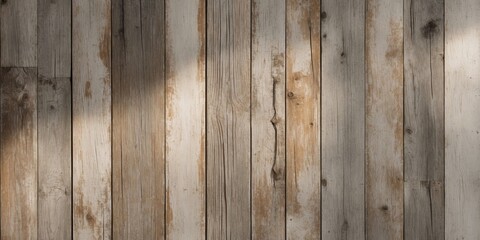 Naklejka premium Rustic Weathered Wooden Planks Background Texture