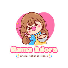 Modern sports logo with a happy feel