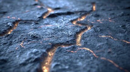 The abstract storm is full of dramatic elements. Lightning and rain create a striking backdrop.