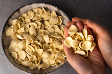 The traditional pasta type 